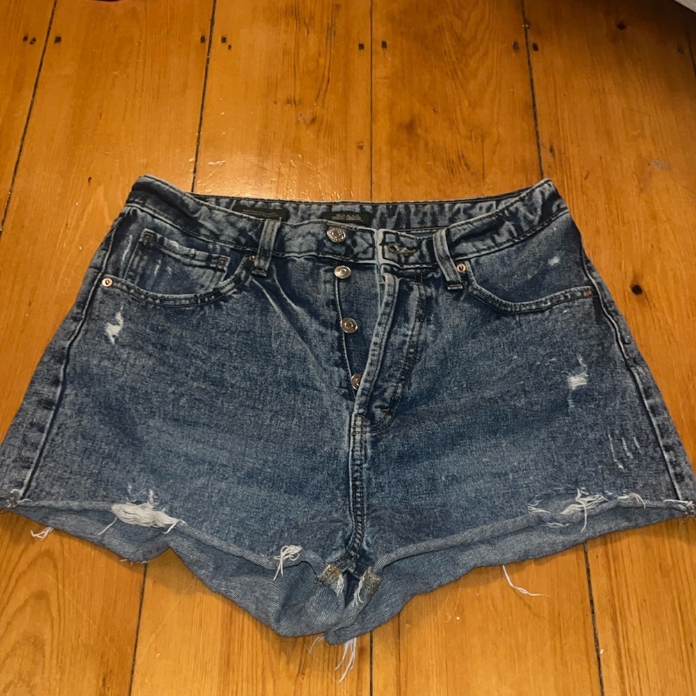 Jean Short With Multiple Buttons - image 1